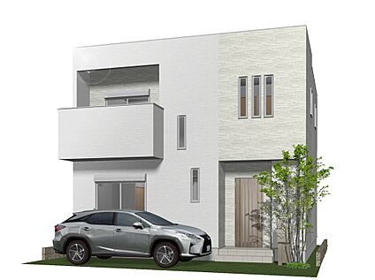 【6号地外観イメージパース】プラン(1)