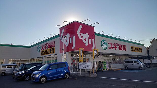 スギ薬局ひょうたん山店（約500m）
