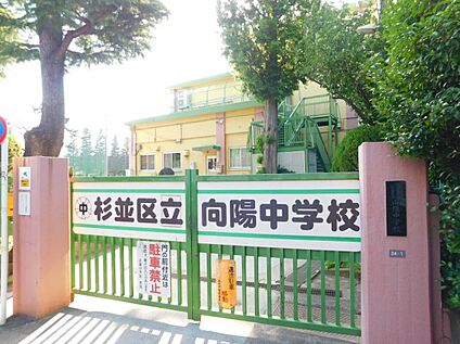 杉並区立向陽中学校 約600m(徒歩8分)