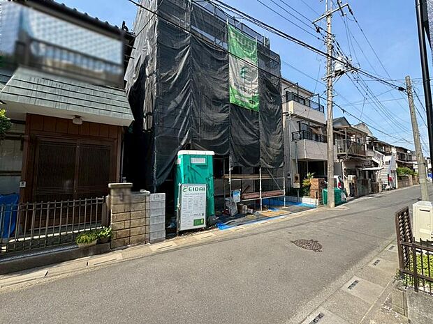 本物件は未完成のため、お近くにある同仕様の完成物件をご案内いたします。完成後の暮らしをイメージしながら、安心してご検討いただけます。どうぞお気軽にお問合せください。（2026年5月撮影）