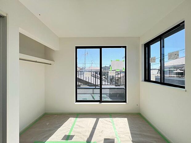 ◆着々建築中!建築中ですが室内の広さ等ご体感出来ます!是非実際にご見学ください!※2026.9月撮影