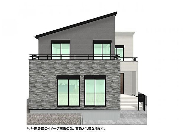 【【外観イメージパース】】食洗機、浴室乾燥機、網戸、シャッターなど標準装備で充実の設備仕様!