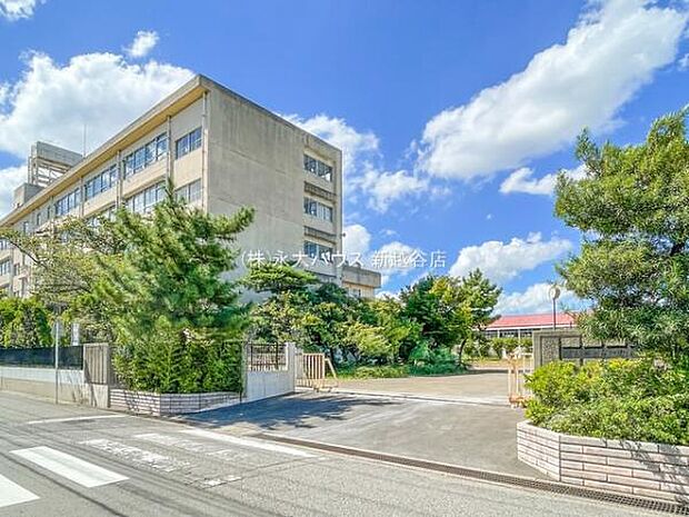 草加市立青柳中学校（約750m）