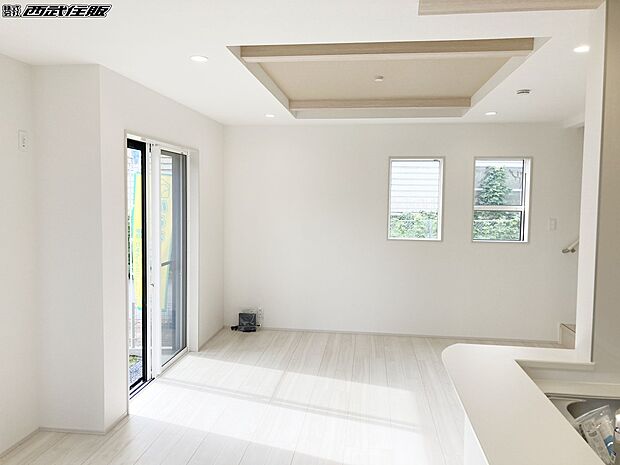 【リビング】折上げ天井がお洒落なリビングです!