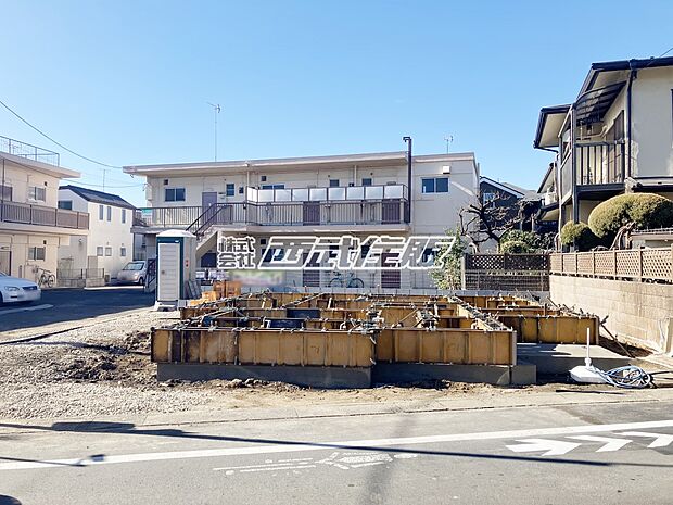 【現地外観写真】【販売現地】建築工事が始まりました!2026年1月23日撮影