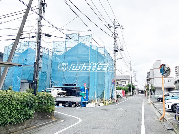 【前面道路含む現地写真】【販売現地】駅チカ角地になります。2025年7月27日撮影