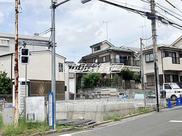 【現地外観写真】【販売現地】完成が楽しみですね！2026年8月17日撮影