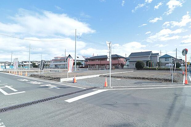 分譲地南方面から北を望む
全19区画となります