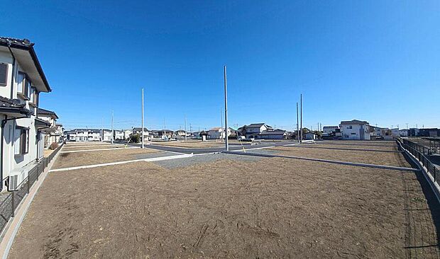 【現地土地写真】さくら市氏家に全18区画の分譲地誕生！