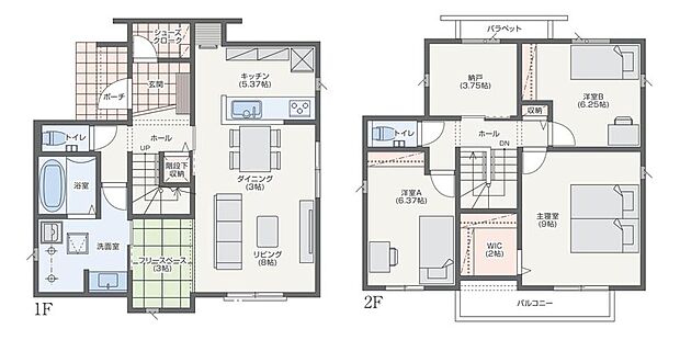 (No.3)、価格3250万円、3LDK+S、土地面積182.07m2、建物面積114.99m2