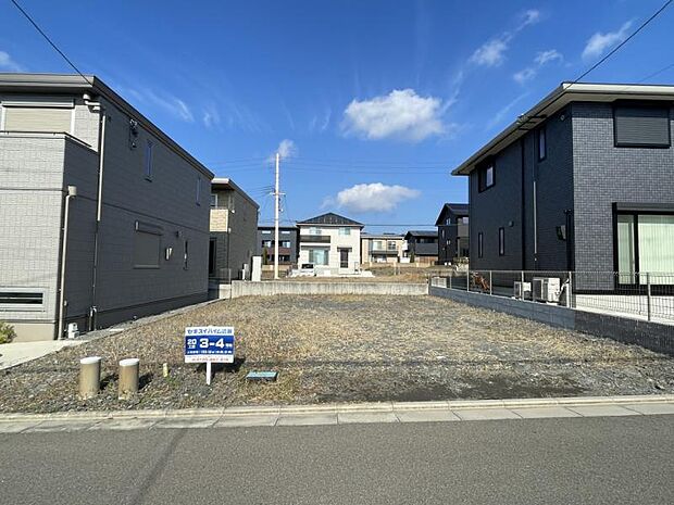 20工区3-4(2024年12月撮影)南向きの高低差の少ない区画