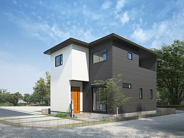 【【完成予想CG/C号地モデルハウス】2026年5月完成予定】土間収納やパントリー、約3帖WICなど、収納上手なプランニングが光る3LDKモデルハウス！LDKはキッチン、ダイニング、リビングのどこにいてもご家族とコミュニケーションが互いに取りやすく、伸びやかな団らん時間が流れます。2階3洋室は6帖以上の広さがあり収納付き。家具が少なく済み、自分らしいお部屋づくりをお楽しみいただけそうです。