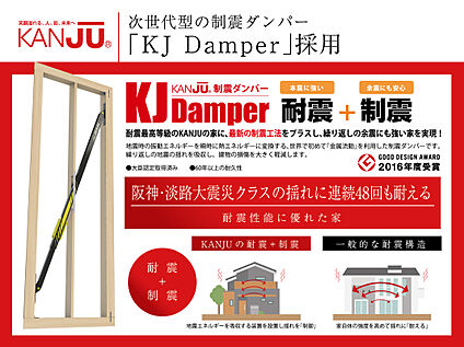 【次世代型制震ダンパー採用】
