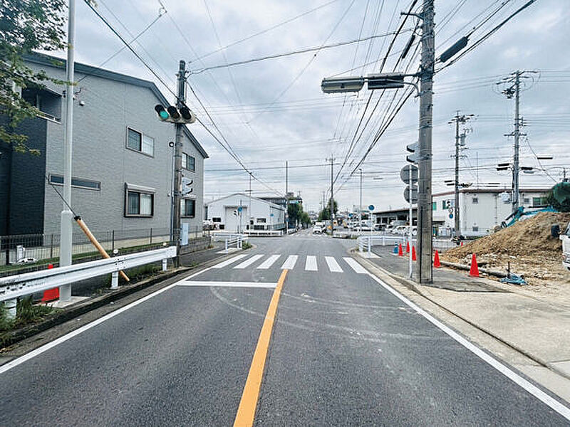 前面道路