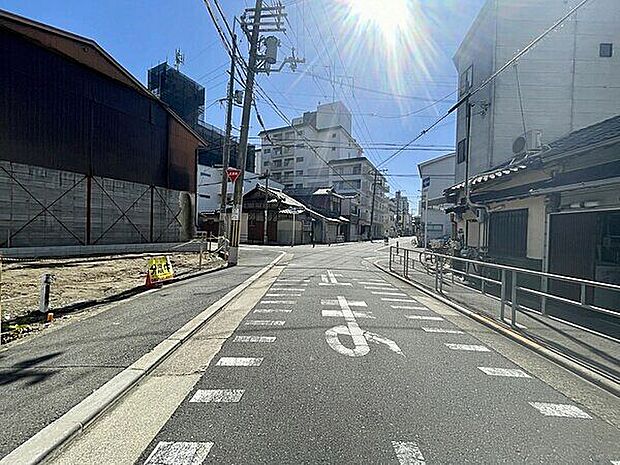 前面道路