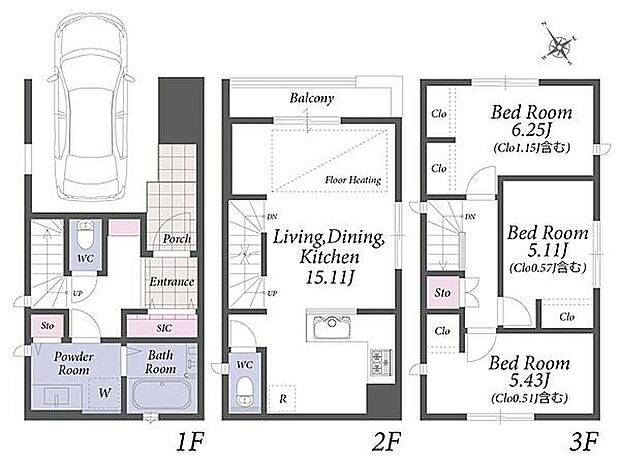 東海道本線「岡崎」駅まで800m