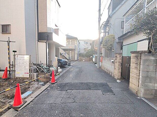 前面道路