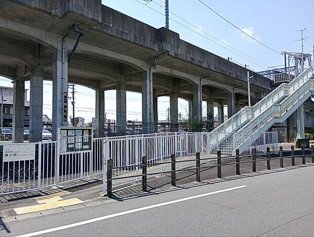 城北線 勝川駅まで1600m