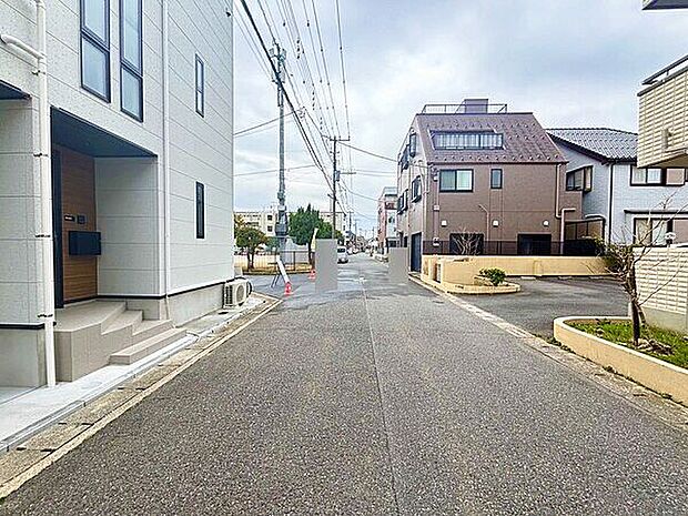 前面道路