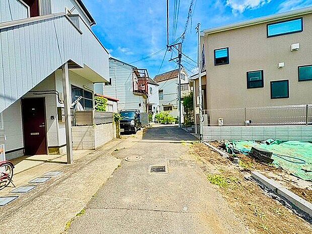 前面道路