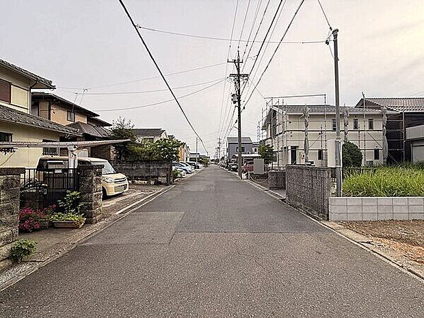 前面道路