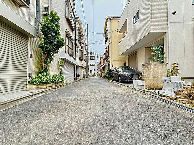 前面道路