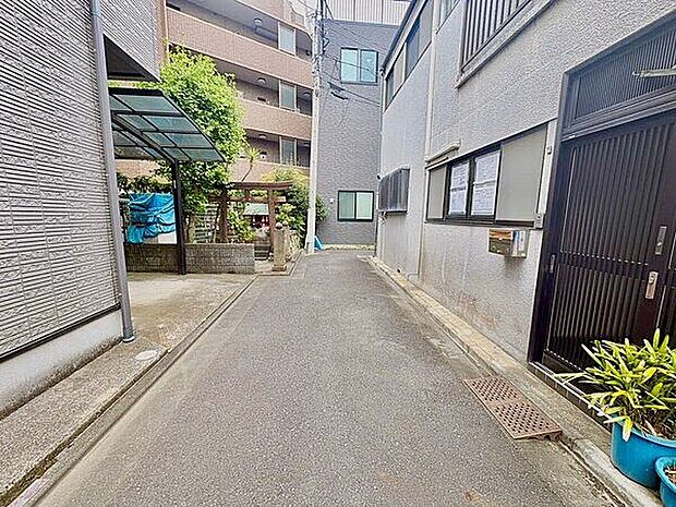 前面道路
