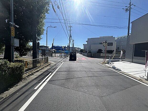前面道路