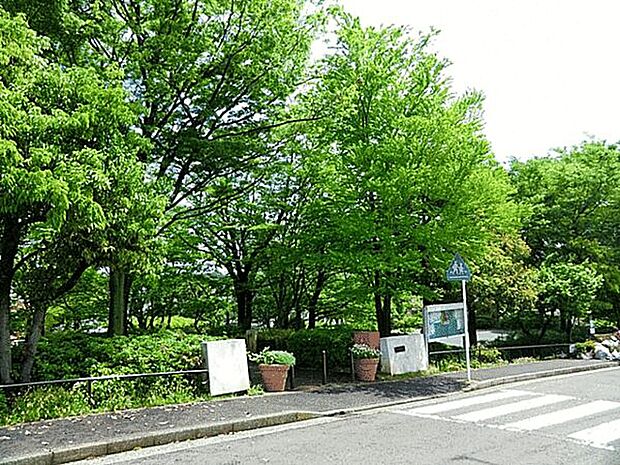 上中里向坂公園まで1495m