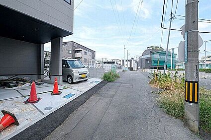前面道路