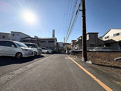 前面道路