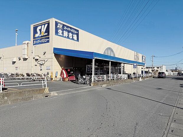 スーパーバリュー越谷店(約1,494m)