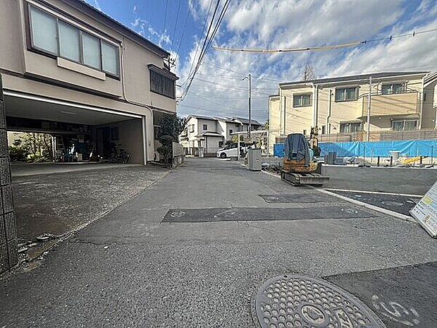 【前面道路】わからないこと、不安なことがある場合は「初めての家探し相談会」も行ってますので、お気軽にお問合せください！