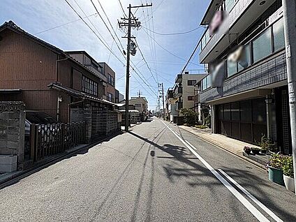 前面道路