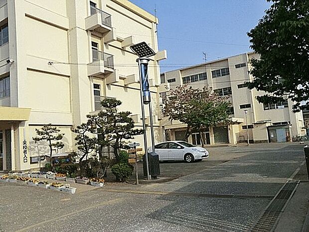 茅ヶ崎市立小和田小学校（約881m）