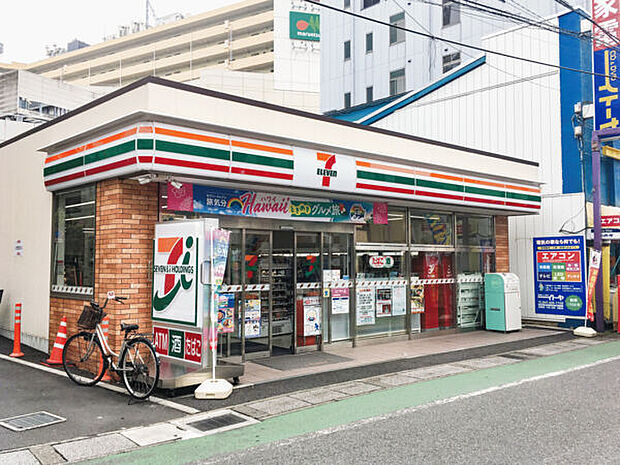 セブンイレブン 下総中山駅北口通り店(約565m)