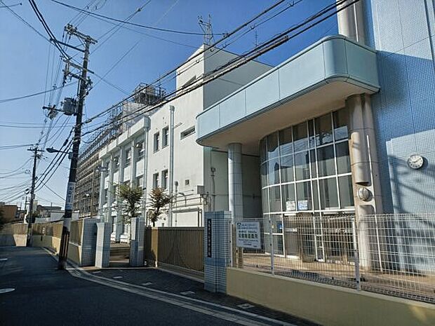 大阪市立松虫中学校(約433m)