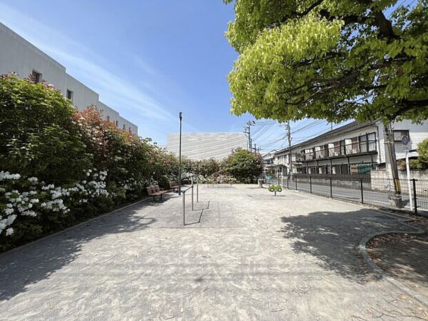 下新城まちかど公園（約416m）