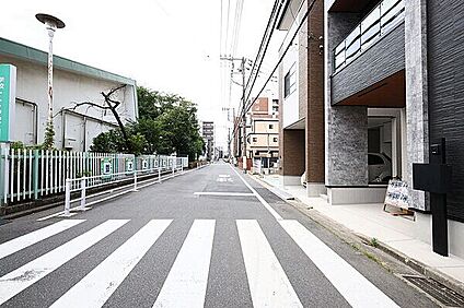 前面道路