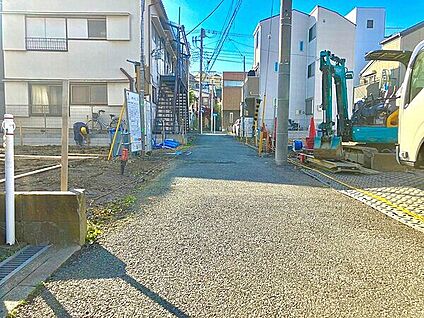 前面道路