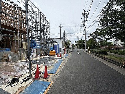前面道路