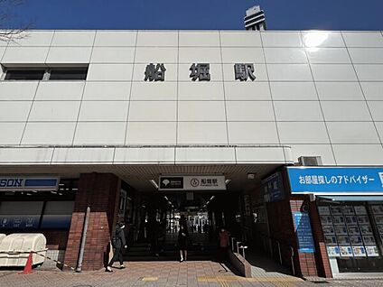 都営地下鉄新宿線「船堀」駅 1120m