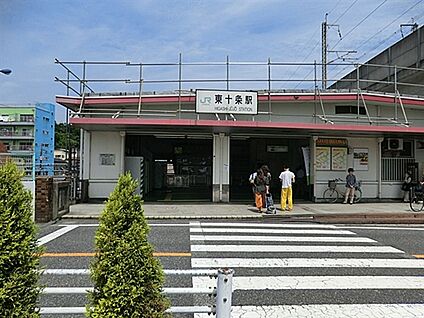 JR「東十条」駅 480m