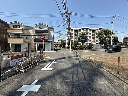 前面道路