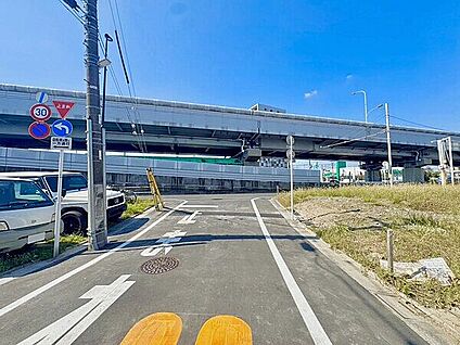 前面道路