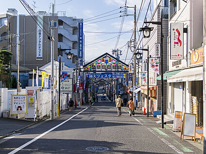 六角橋商店街 1253m