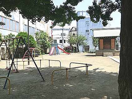 下丸子児童遊園 1084m
