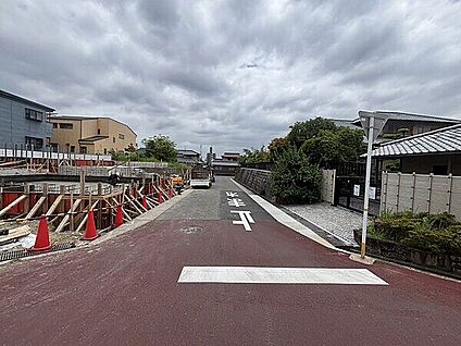 前面道路
