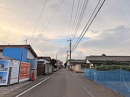 前面道路