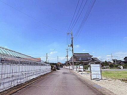 前面道路